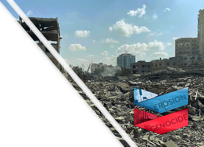 The latest genocide of Palestinian people brought to you by Chevron
